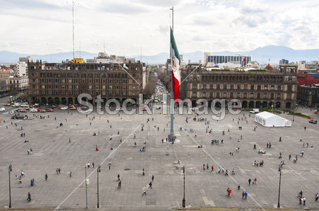 iew from the Metropolitan Cathedral, Mexico Ci