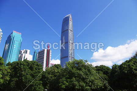 中国南方城市深圳市的标志性建筑图片素材(图