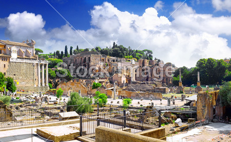 在罗马,意大利罗马论坛(图片编号50075600)_现