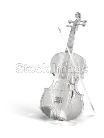 水晶或玻璃小提琴图片素材(图片编号:5013787