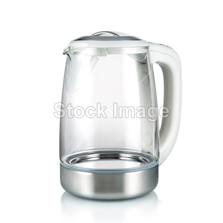 Electric kettle isolated on the white background