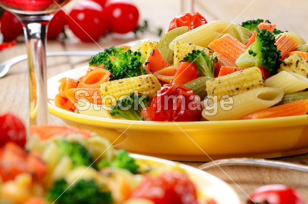 意大利通心粉沙拉西兰花图片素材(图片编号:5