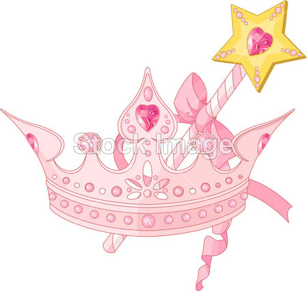公主的皇冠,魔杖图片素材(图片编号:50220357