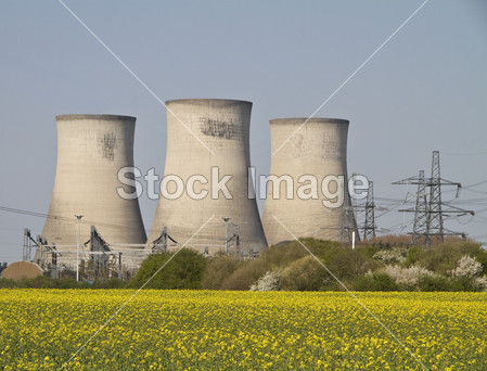 电力电站冷却水塔图片素材(图片编号:5024443