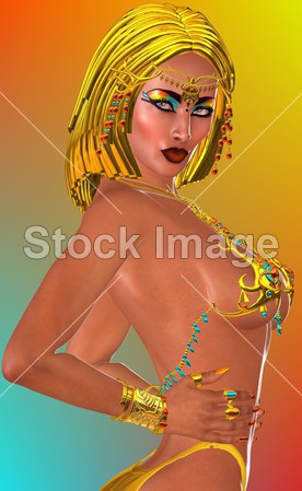 黄金<em>胸罩</em>关门的<em>性感</em>女人图片素材(图片编号:5