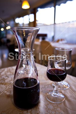 一杯红酒在那不勒斯图片素材(图片编号:50254