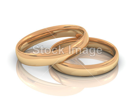 两个金戒指图片素材(图片编号:50257613)_珠宝