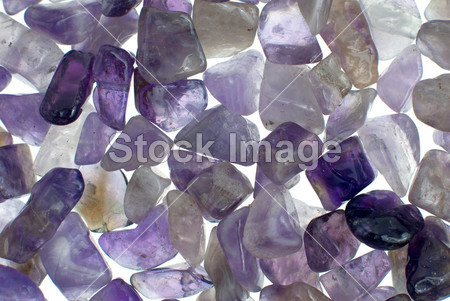 紫水晶碎石项链和手链珠子图片素材(图片编号