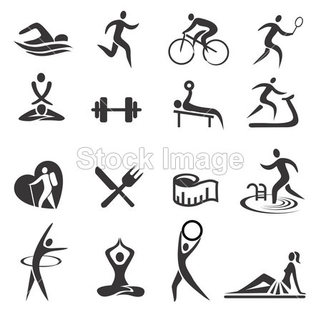 健康的生活方式体育图标图片素材(图片编号:5