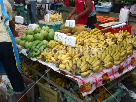 泰国市场水果摊位图片素材(图片编号:5036230