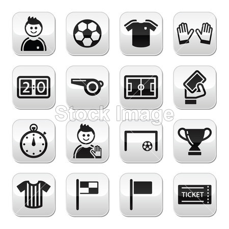 足球足球按钮集图片素材(图片编号:50366479