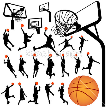篮球和篮板向量图片素材(图片编号:50392796