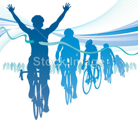 Cyclist winning图片素材(图片编号:50403013)_