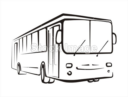 巴士素描图片素材(图片编号:50409657)_交通运