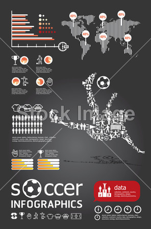 足球信息图矢量图片素材(图片编号:50414163