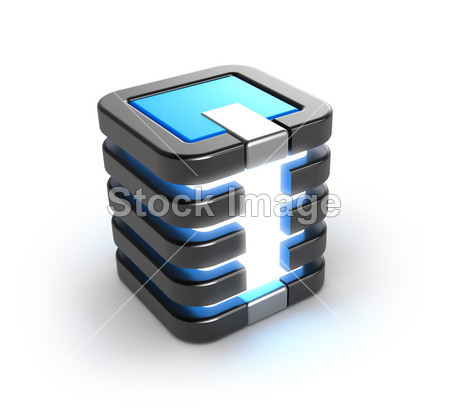 服务器存储数据库图标白上图片素材(图片编号