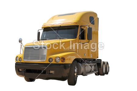 黄色拖拉机拖车图片素材(图片编号:50447287