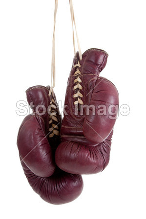 皮革、 古色古香的拳击手套图片素材(图片编号