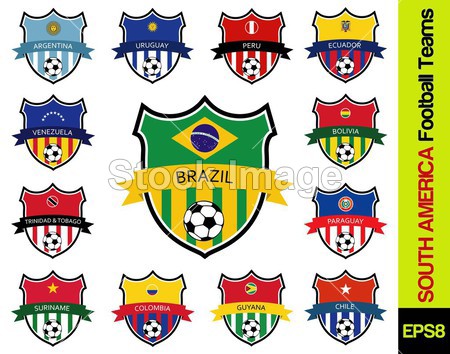 南美洲国家足球队图片素材(图片编号:5045285