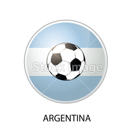 阿根廷足球图标图片素材(图片编号:50469709