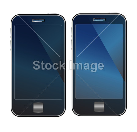 手机暗黑色和蓝色屏幕(图片编号50478999)_电