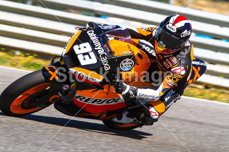 马克 · 马奎斯试点的 motogp moto2图片素材