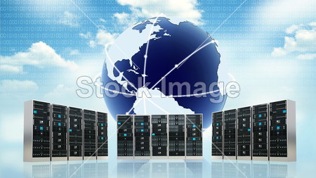 互联网云服务器概念图片素材(图片编号:50483
