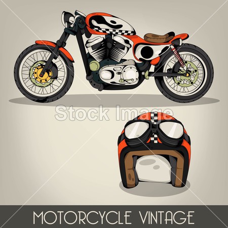 摩托车复古图片素材(图片编号:50499819)_交通