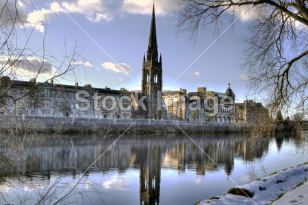 雪上河 tay 在珀斯苏格兰图片素材(图片编号:50