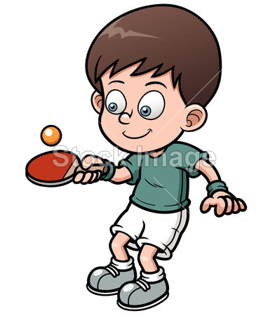卡通乒乓球运动员图片素材(图片编号:5052529