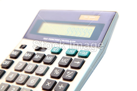 灰色计算器上税按钮的角度来看图片素材(图片