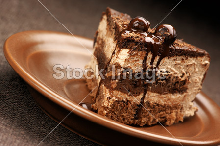 自制巧克力蛋糕特写图片素材(图片编号:50551