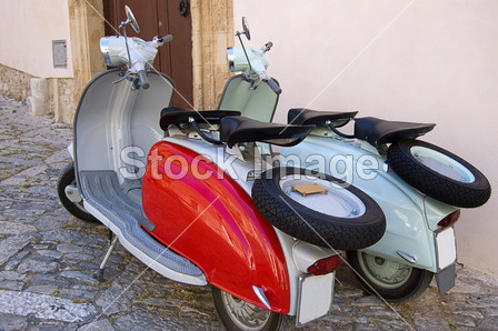 著名的旧老式意大利摩托车(图片编号5055166