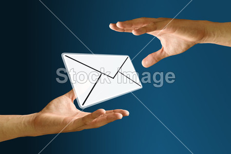 发送邮件图标不记名的邮差图片素材(图片编号