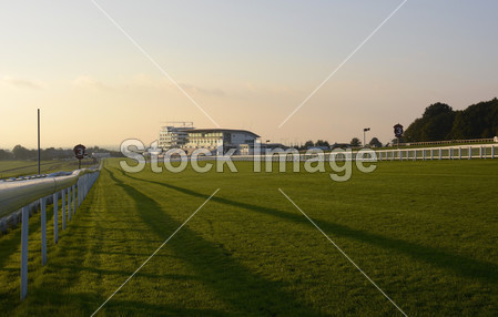 Epsom Racecourse. Surrey. England图片素材(