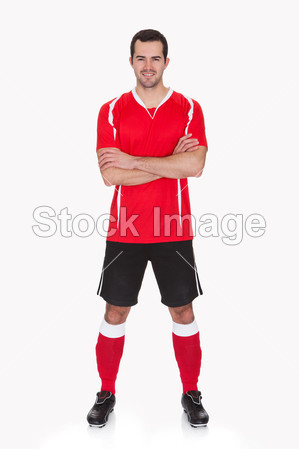 职业足球运动员的肖像图片素材(图片编号:506
