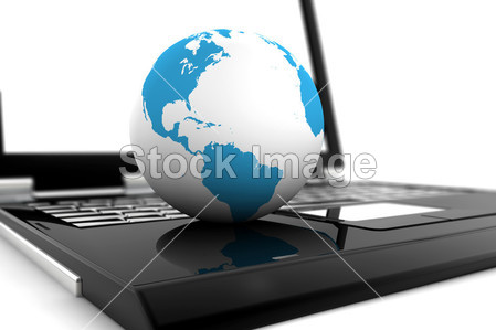 笔记本电脑在线与世界图片素材(图片编号:506