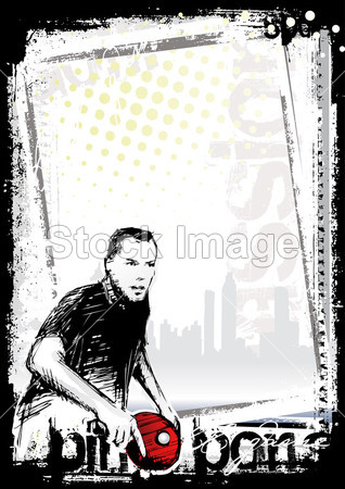 Ping pong 海报背景 3图片素材(图片编号:5062