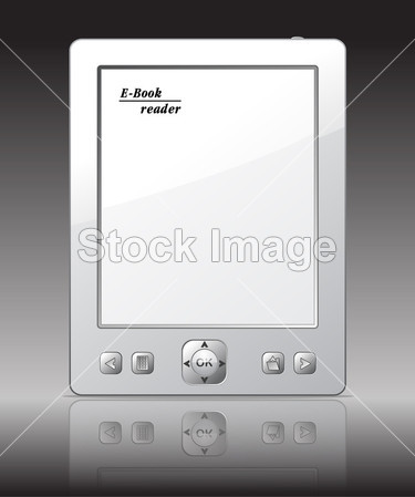 电子书阅读器,矢量图图片素材(图片编号:5063