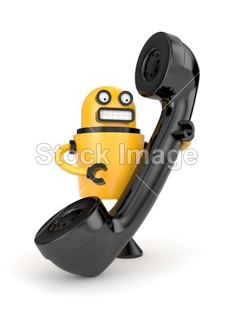 机器人的电话管(图片编号50634275)_电子设备