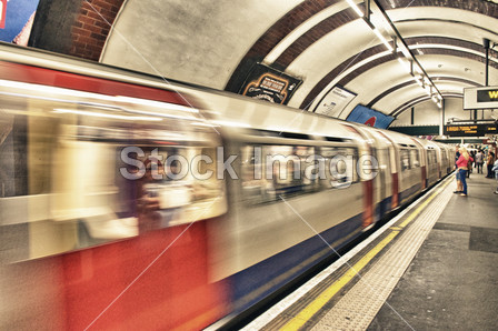 LONDON - SEP 28: London Underground train