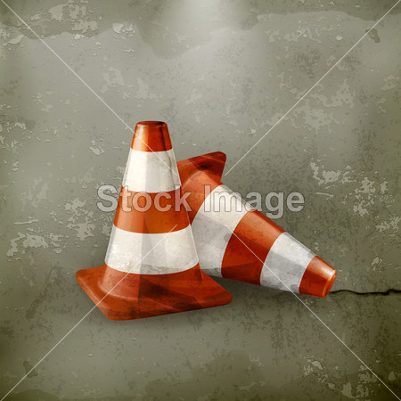 交通锥、 图标老样式图片素材(图片编号:5064