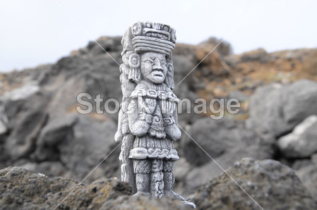 玛雅人雕像图片素材(图片编号:50657619)_其他