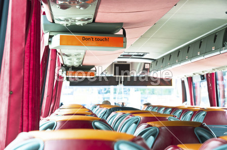 内部的大巴士与真皮座椅(图片编号50694697)