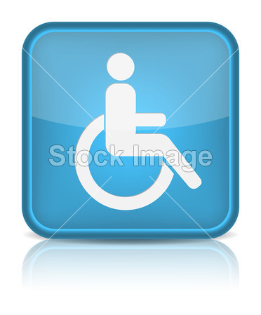 障碍或坐轮椅的人符号图片素材(图片编号:506