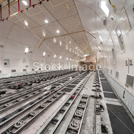 Inside air cargo freighter图片素材(图片编号:50