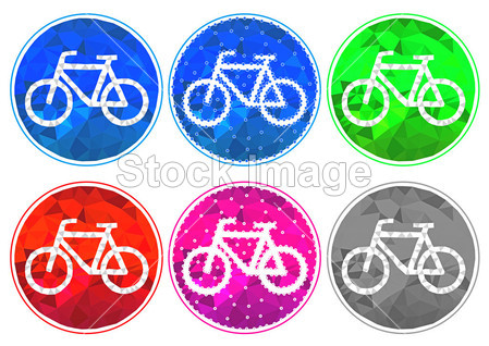 自行车交通标志图片素材(图片编号:50702264