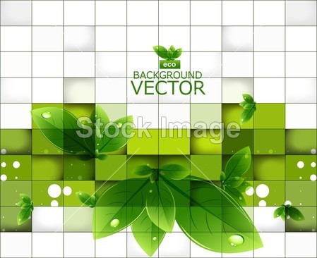 抽象闪耀绿色生活马赛克背景矢量图片素材(图片编号:50709816)_抽象主题图片库_其他图库