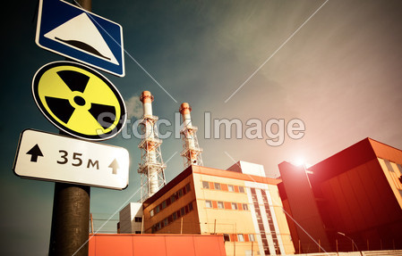 核电厂放射性标志图片素材(图片编号:5072139