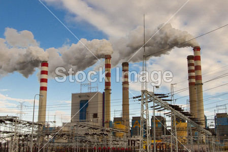 在波兰,欧洲煤电站图片素材(图片编号:507227